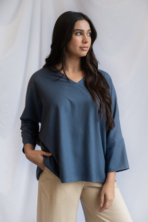 SAMPLE SALE: THE V TOP *EXTENDED LENGTH*
