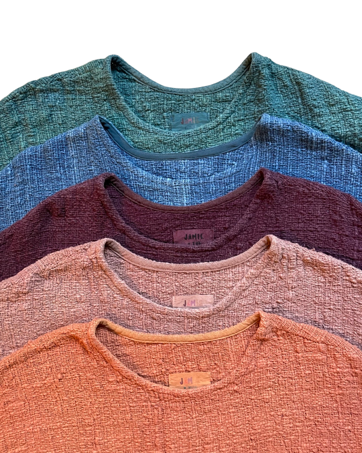 THE NATURALLY-DYED MID-WEIGHT T SWEATER *PRE-ORDER*