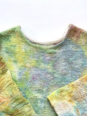THE COSMIC DYED MID-WEIGHT T SWEATER