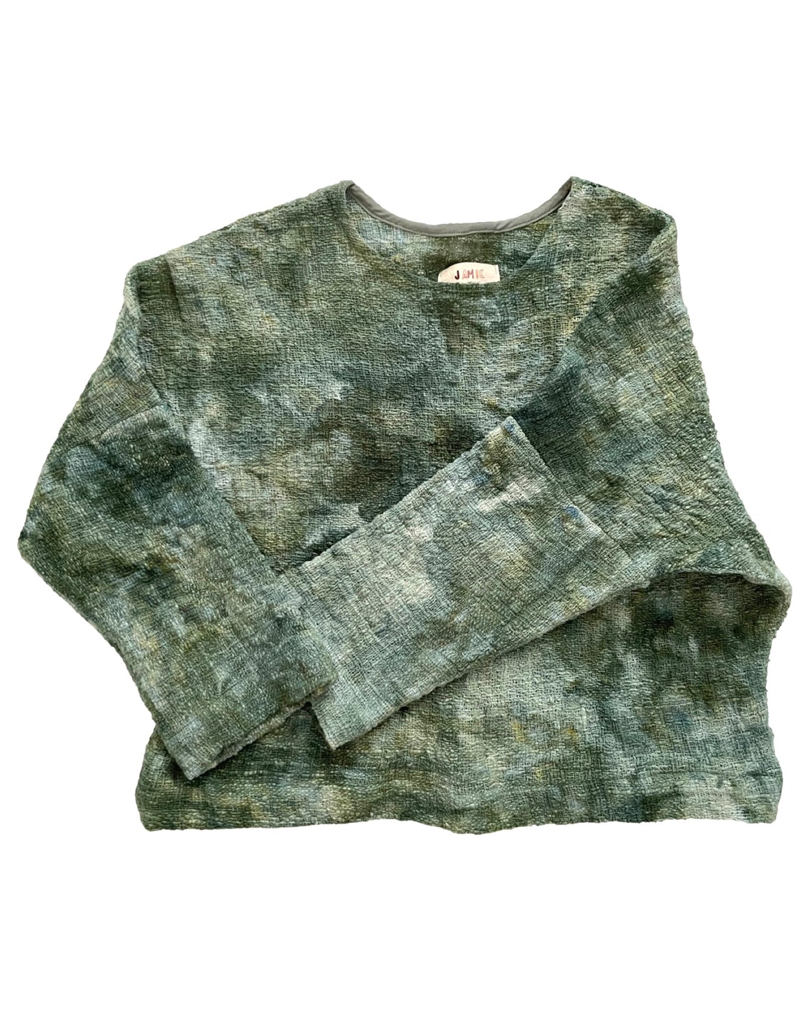 THE COSMIC DYED MID-WEIGHT T SWEATER