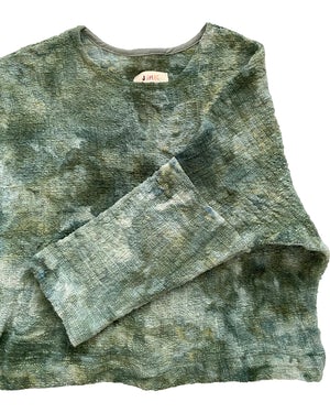 THE COSMIC DYED MID-WEIGHT T SWEATER