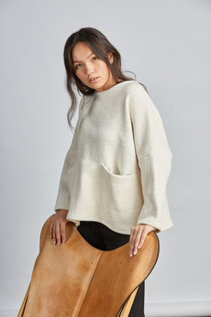 THE POCKET BOX SWEATER