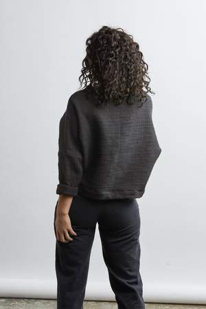 THE TEXTURED T SWEATER