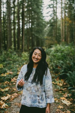 THE COSMIC DYED MID-WEIGHT T SWEATER