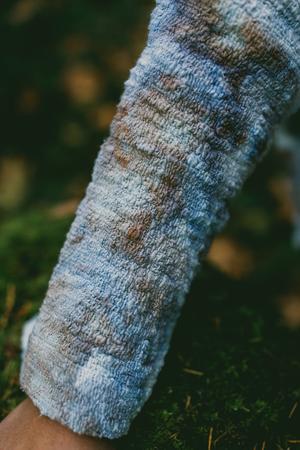 THE COSMIC DYED MID-WEIGHT T SWEATER